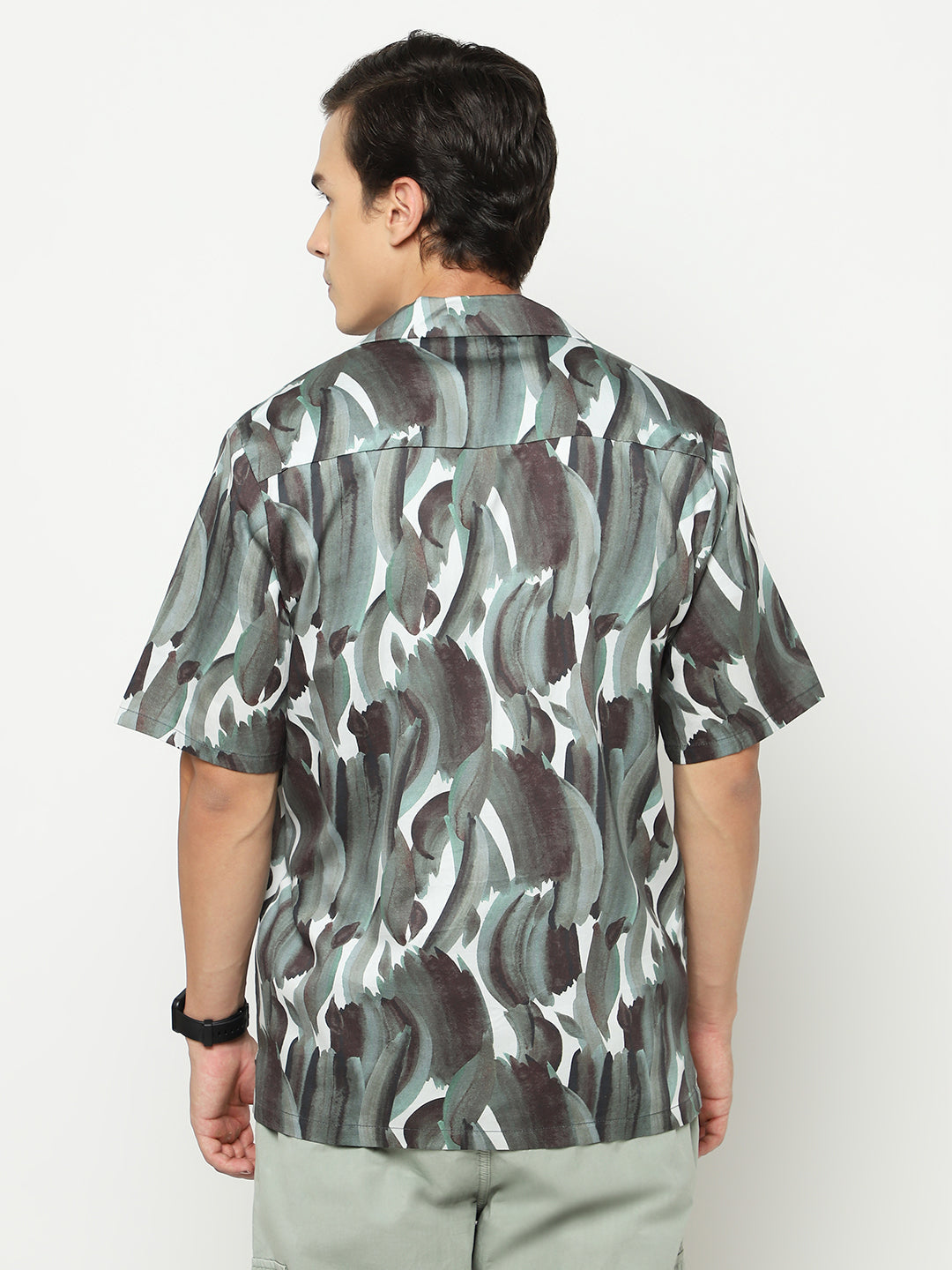 Immense BrushStroke Oversized Cotton Shirt