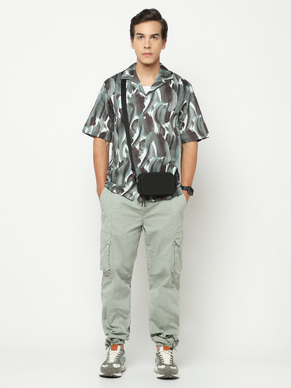 Immense BrushStroke Oversized Cotton Shirt